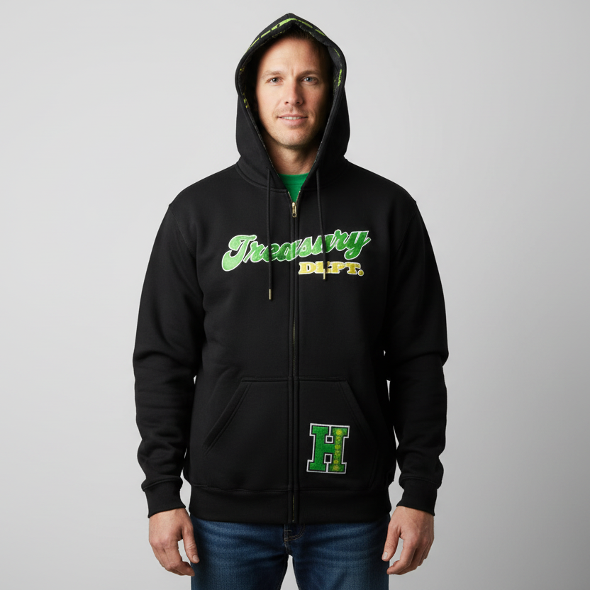 Treasury Dept. Zip Up Hoodies