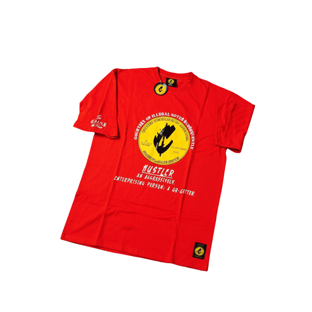 Crew Neck Short Sleeve Regular fit Cotton Hustler Vol.1 T-Shirts