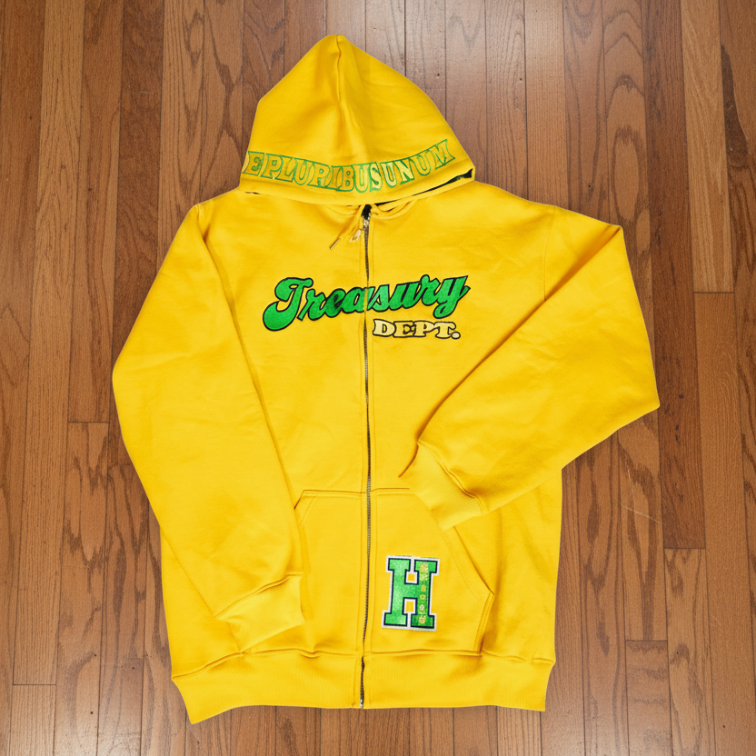 Treasury Dept. Zip Up Hoodies