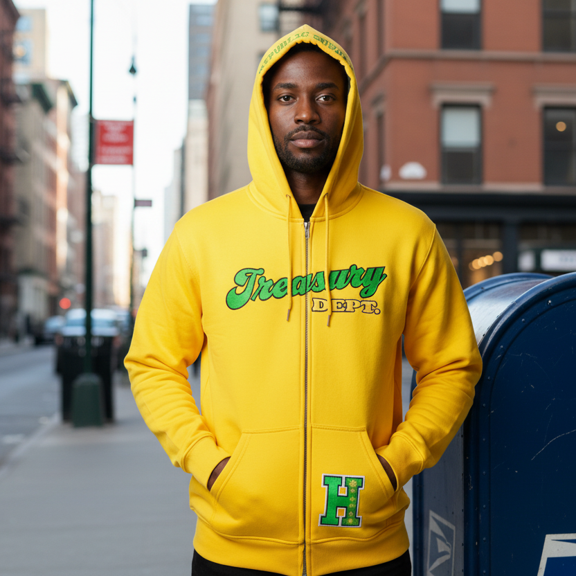 Treasury Dept. Zip Up Hoodies