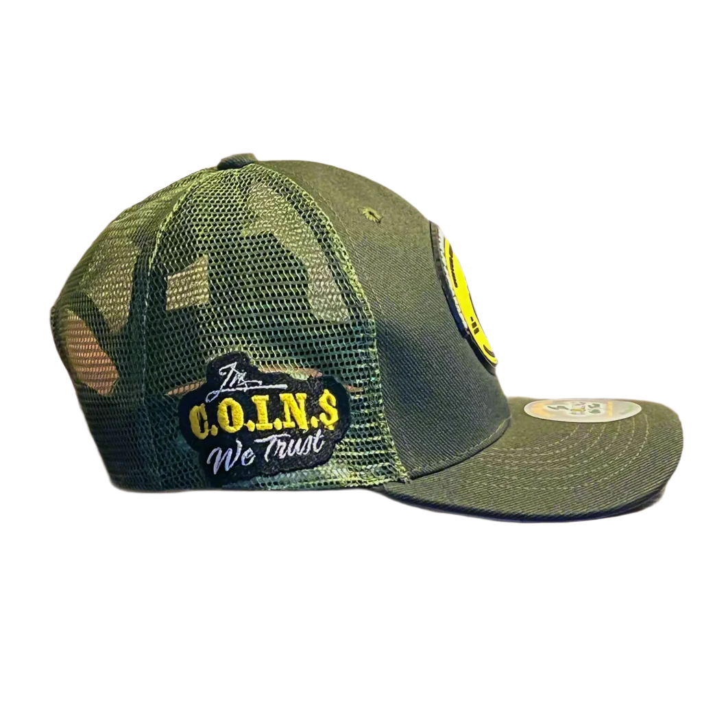 PVC RUBBER LOGO SNAPBACK CURVED BILL TRUCKER HATS