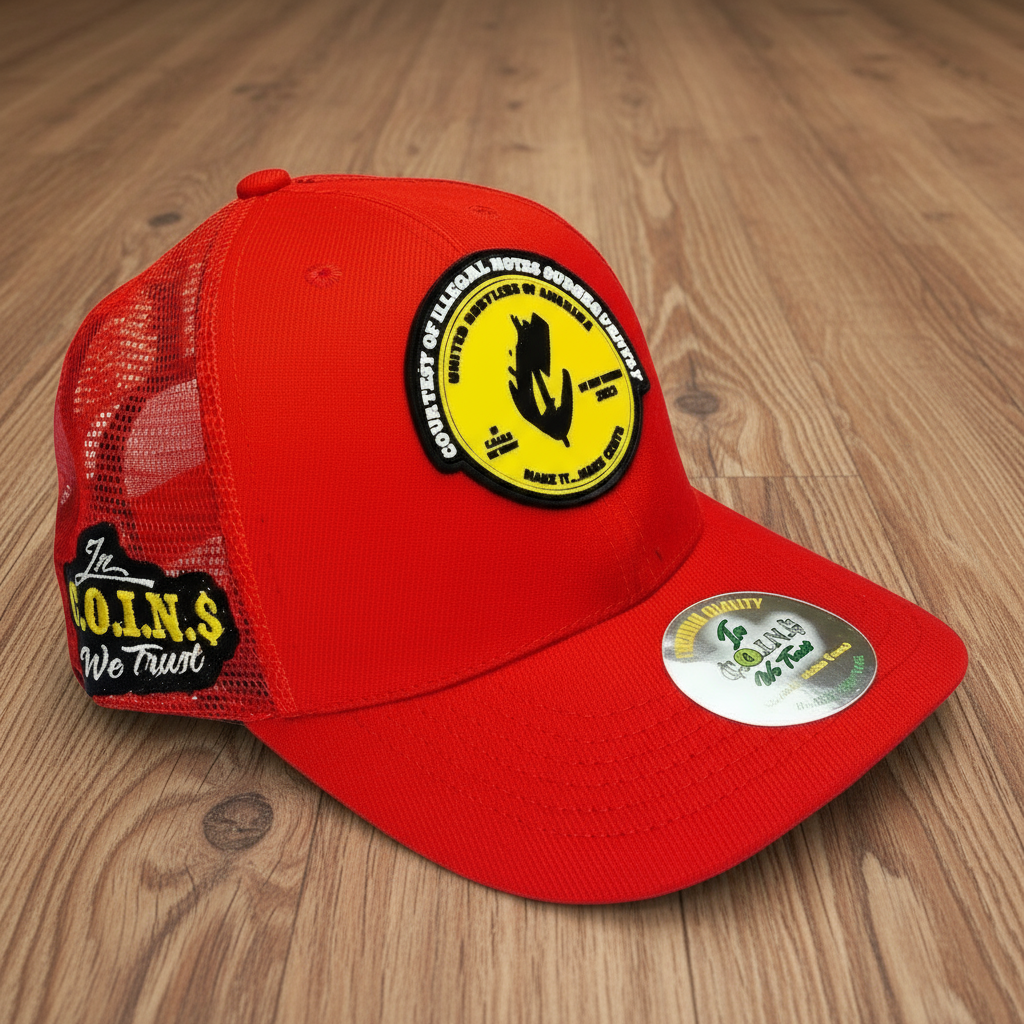 PVC RUBBER LOGO SNAPBACK CURVED BILL TRUCKER HATS