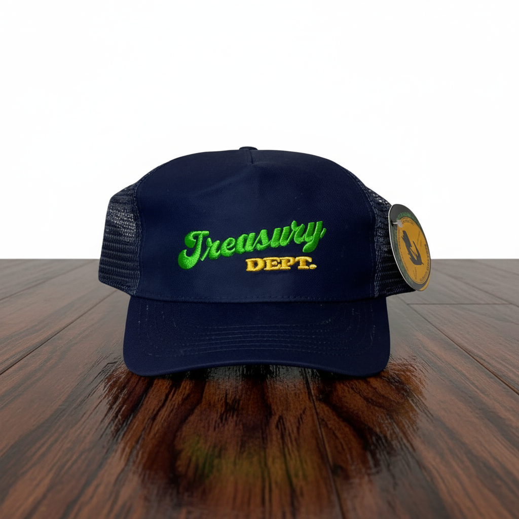 Treasury Dept. 5 Panel Low Crown Adjustable SnapBacks