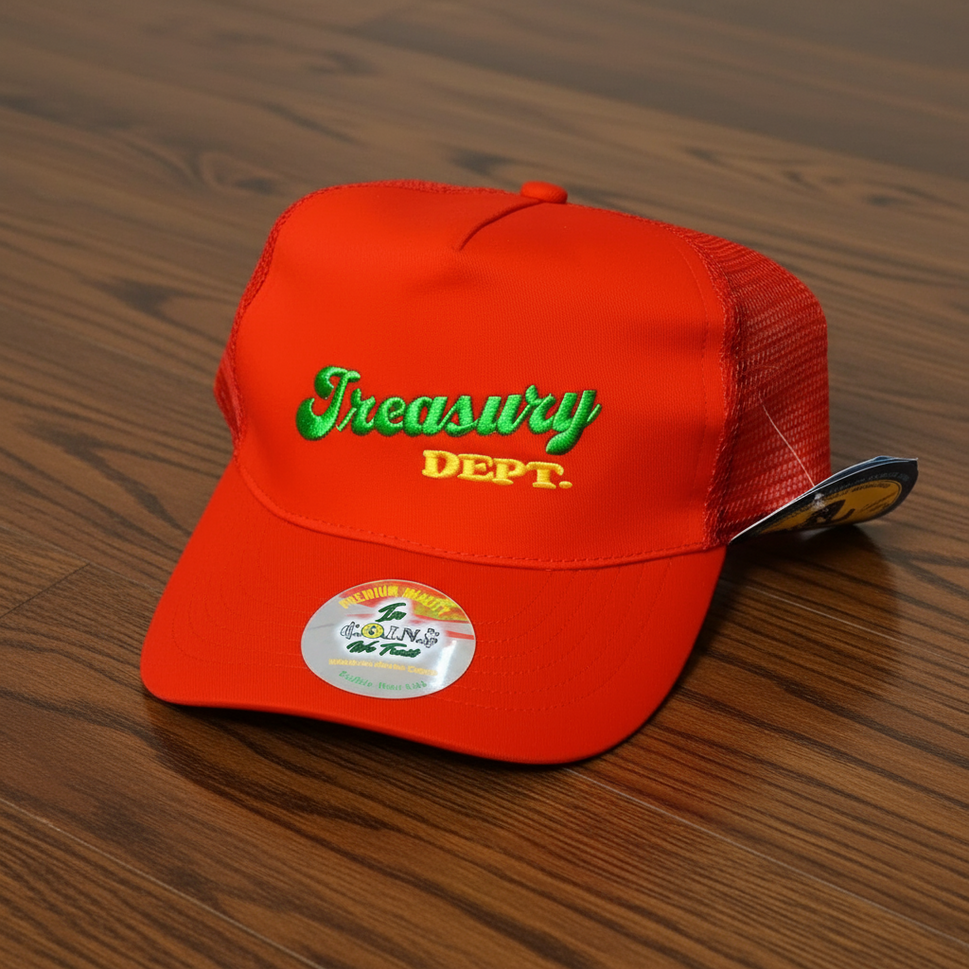 Treasury Dept. 5 Panel Low Crown Adjustable SnapBacks