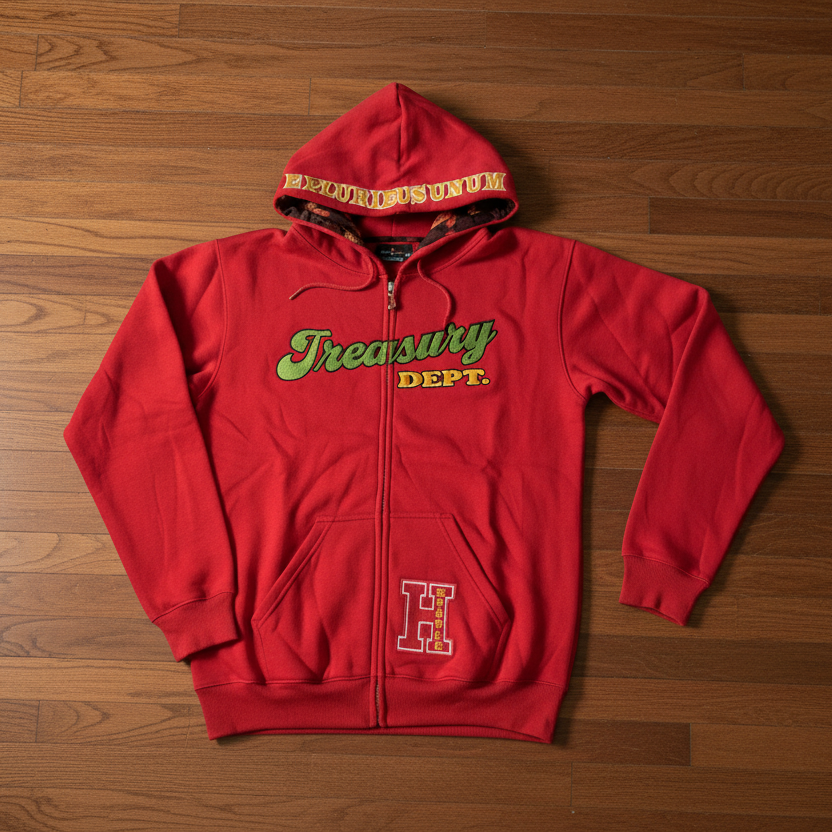 Treasury Dept. Zip Up Hoodies