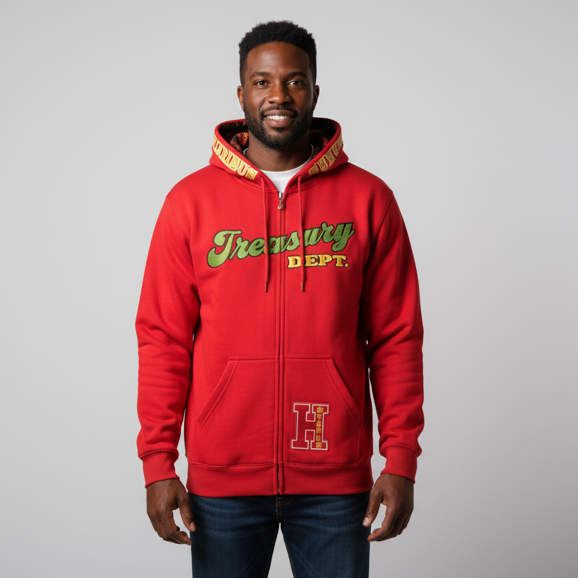 Treasury Dept. Zip Up Hoodies
