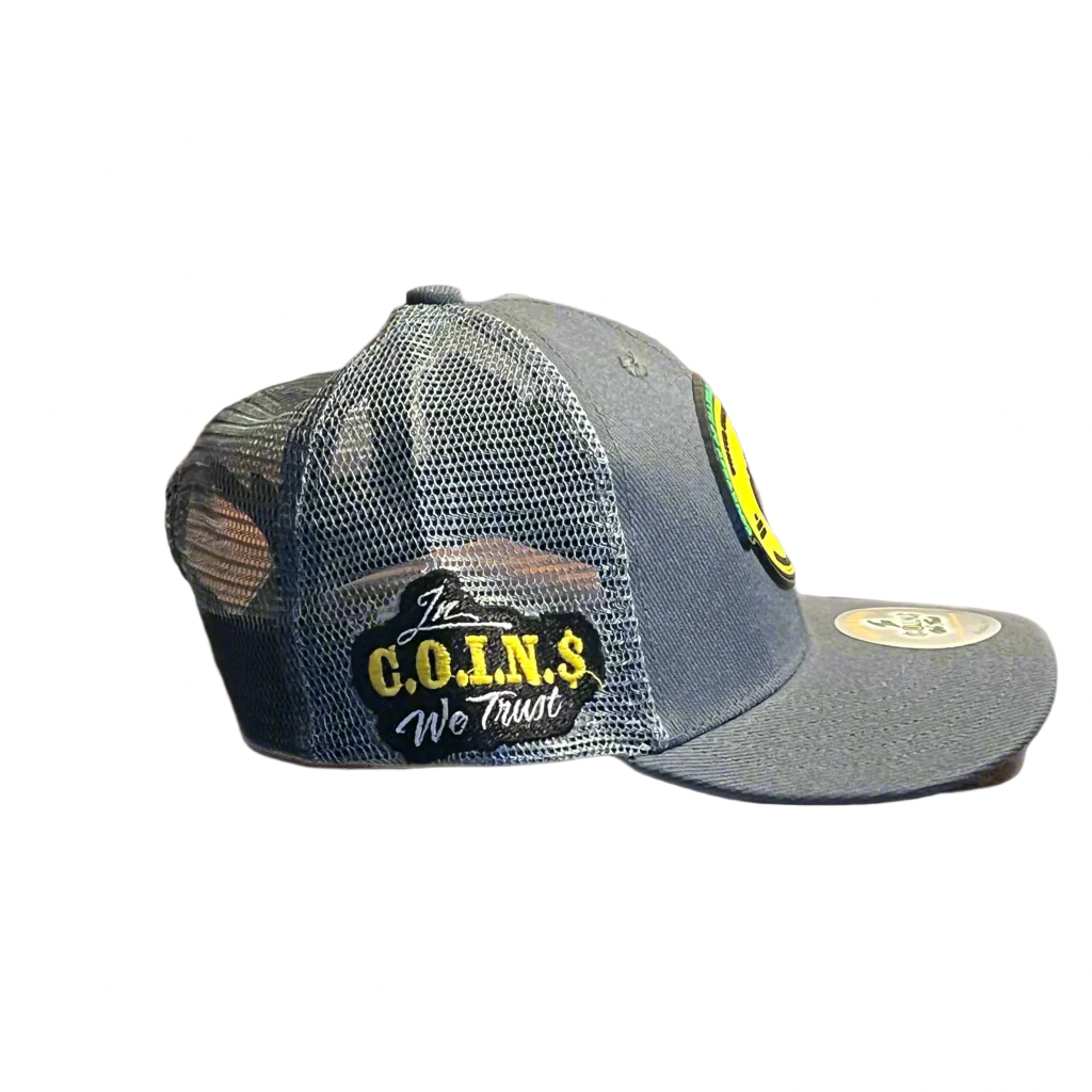 PVC RUBBER LOGO SNAPBACK CURVED BILL TRUCKER HATS