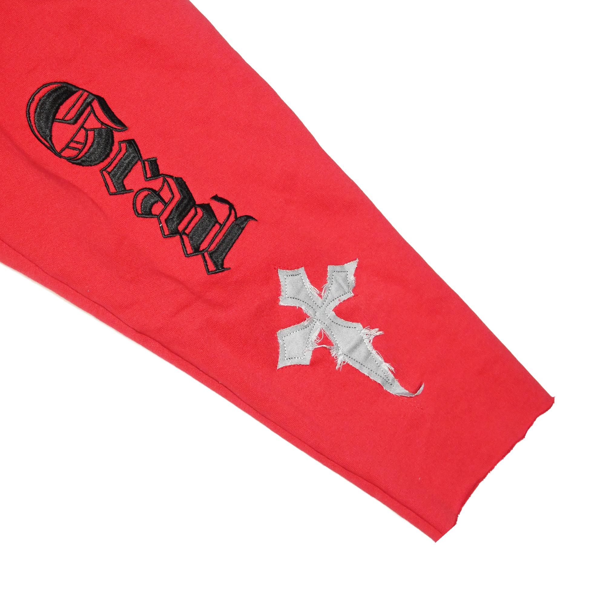 "Hustle Religiously" Waist Cropped Pullover Hoodie