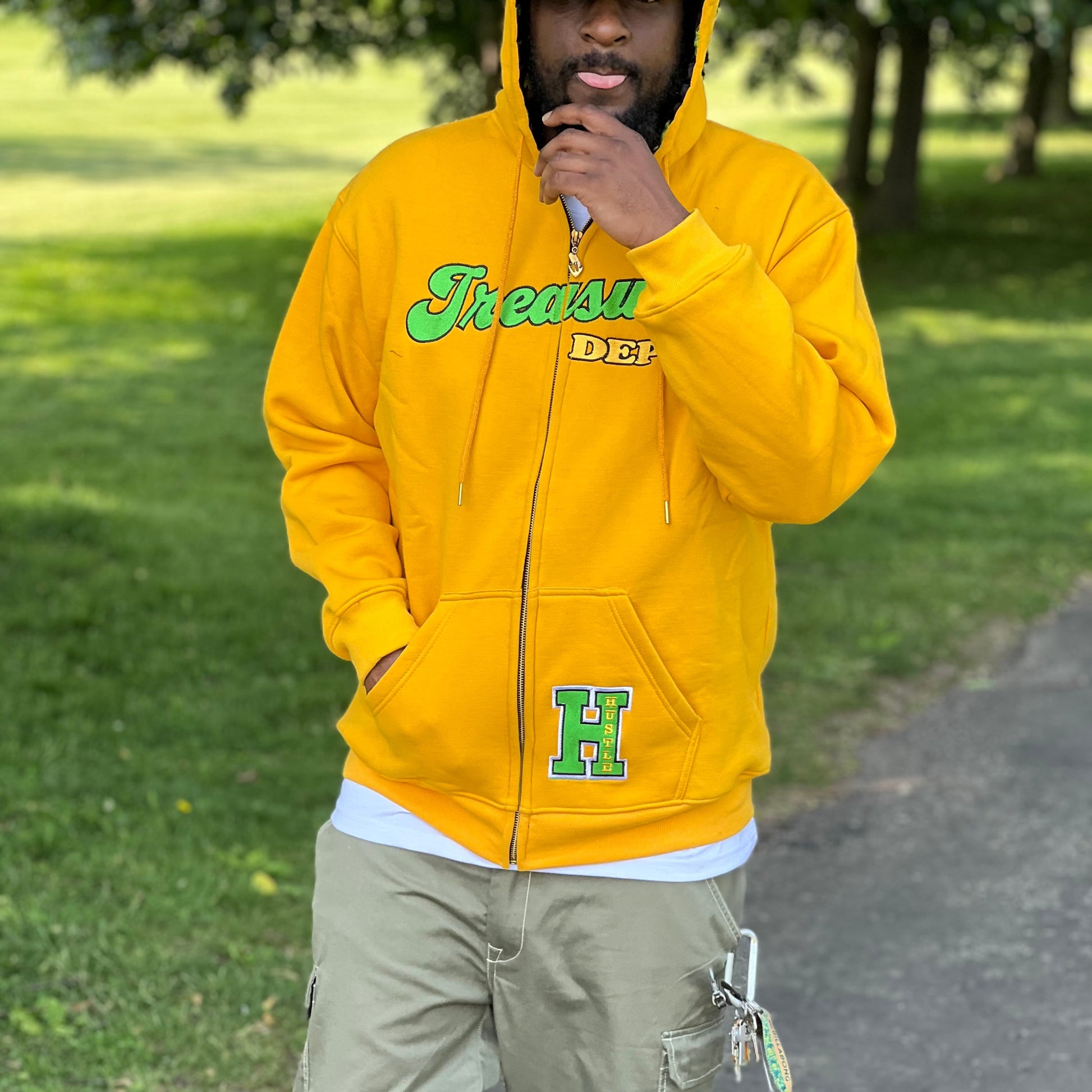 Treasury Dept. Zip Up Hoodies