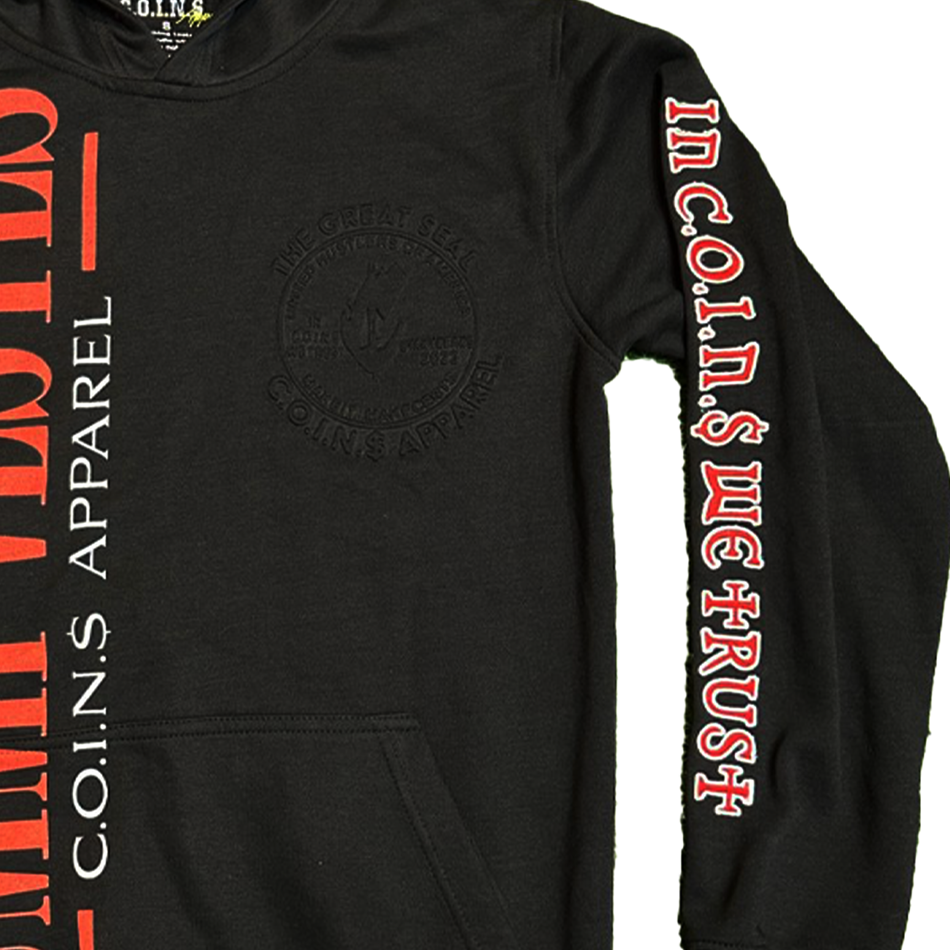 "Superior" Organic Cotton Pullover Hoodie
