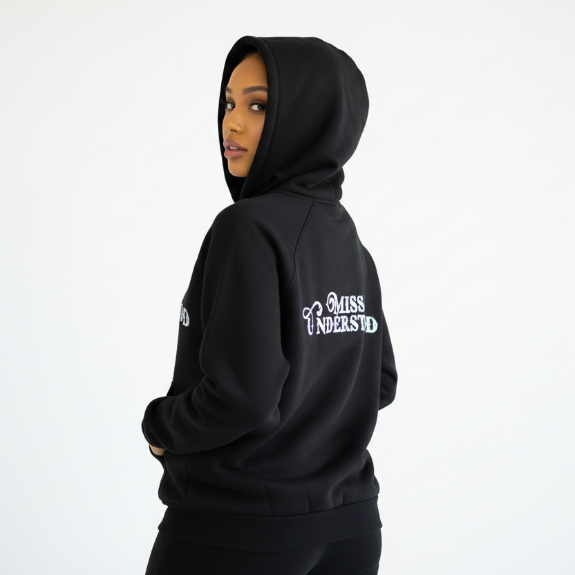 Woman’s Crop Top Cotton Hooded Sweatsuits