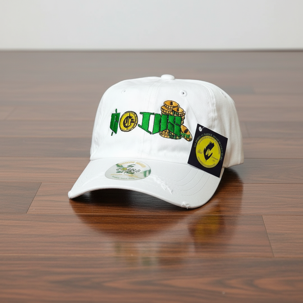 Low Profile 6 Panel Adjustable Buckle Distressed Vintage Dad Hats