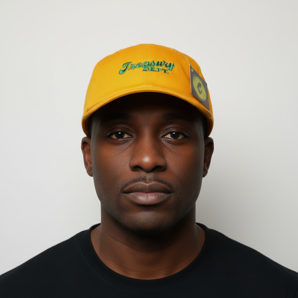 Treasury Dept. Low Profile 6 Panel Vintage Distressed Dad Hats