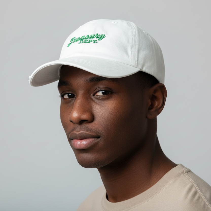 Treasury Dept. Low Profile 6 Panel Vintage Distressed Dad Hats