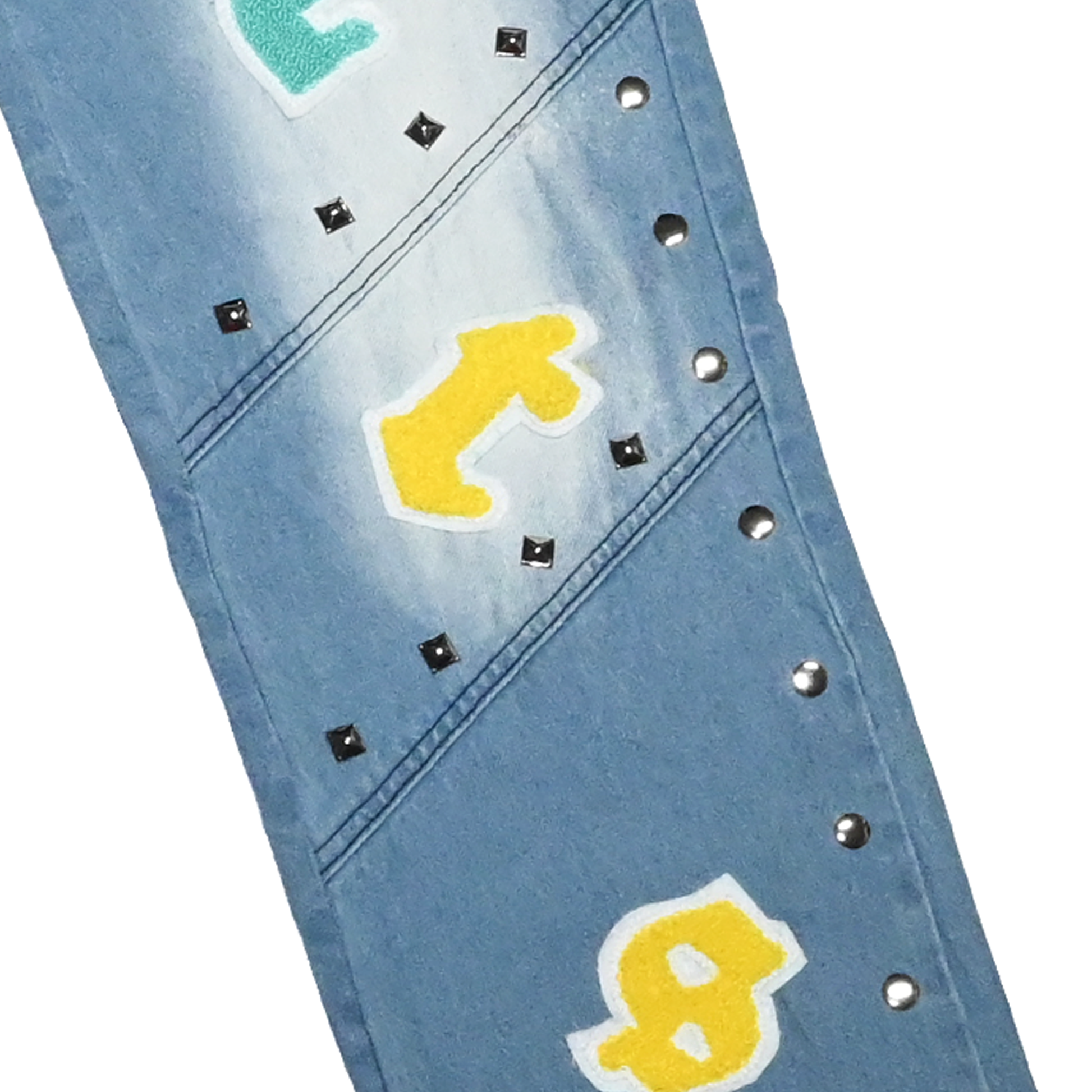 "Easter Fresh" High Waist Boyfriend Style Denim Jeans