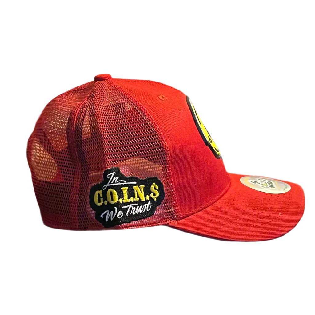 PVC RUBBER LOGO SNAPBACK CURVED BILL TRUCKER HATS
