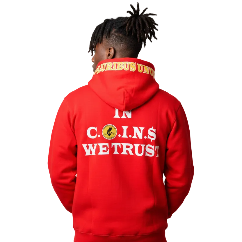 Treasury Dept. Cotton  Zip-Up Hoodie