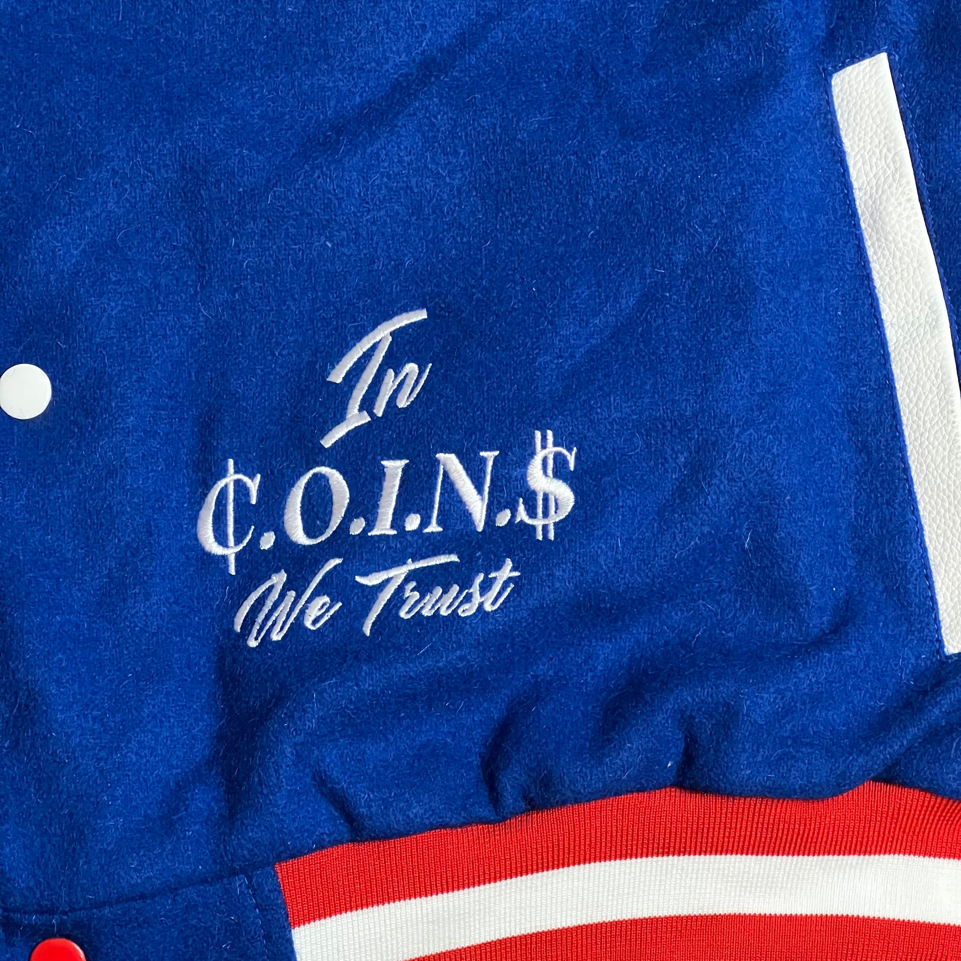 TREASURY DEPT NEW YORK STATE OF MIND VARSITY JACKET