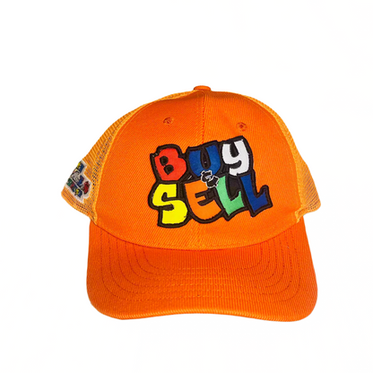 " BUY & SELL" CURVED BILL SNAPBACK TRUCKER HATS