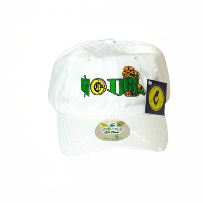 Low Profile  6 Panel  Adjustable Buckle Distressed Vintage Dad Hats
