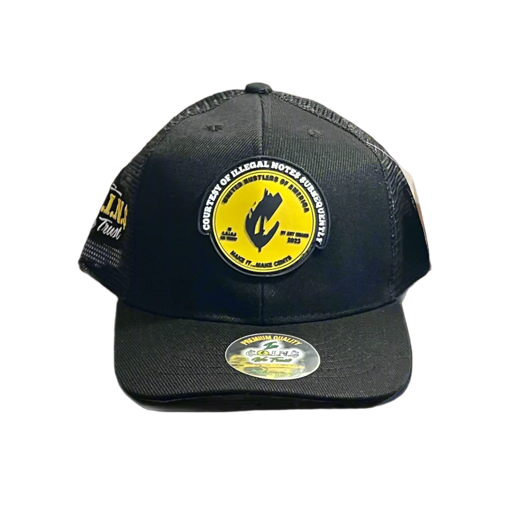 PVC RUBBER LOGO SNAPBACK CURVED BILL TRUCKER HATS