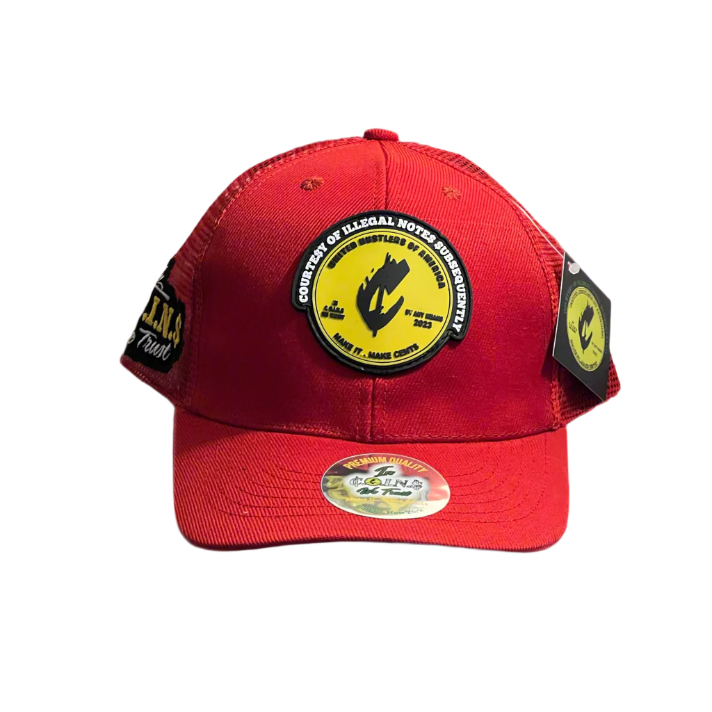 PVC RUBBER LOGO SNAPBACK CURVED BILL TRUCKER HATS