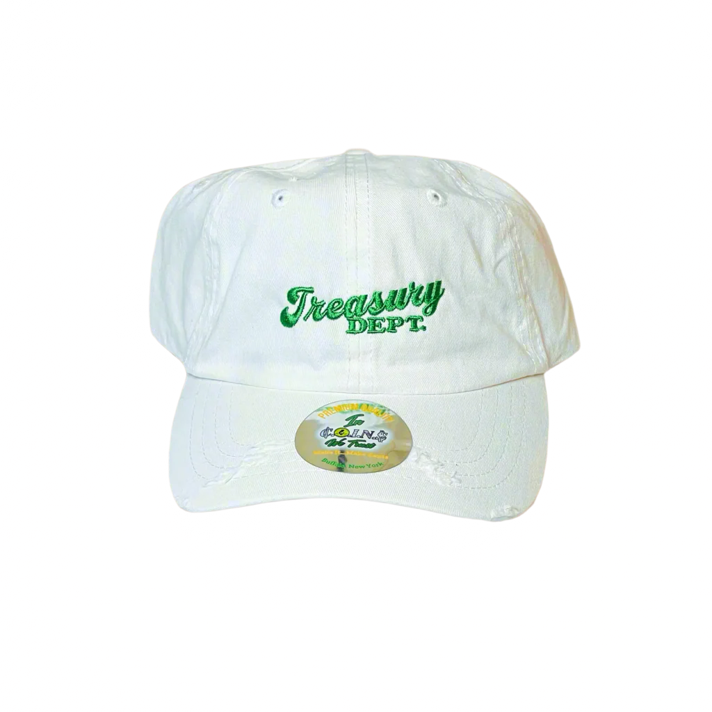 Treasury Dept. Low Profile 6 Panel Vintage Distressed Dad Hats