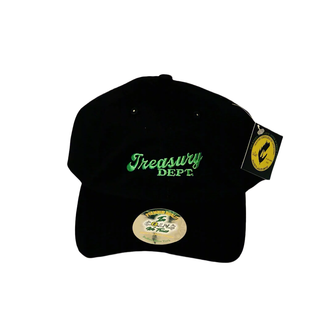 Treasury Dept. Low Profile 6 Panel Vintage Distressed Dad Hats