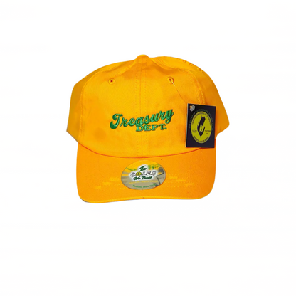 Treasury Dept. Low Profile 6 Panel Vintage Distressed Dad Hats