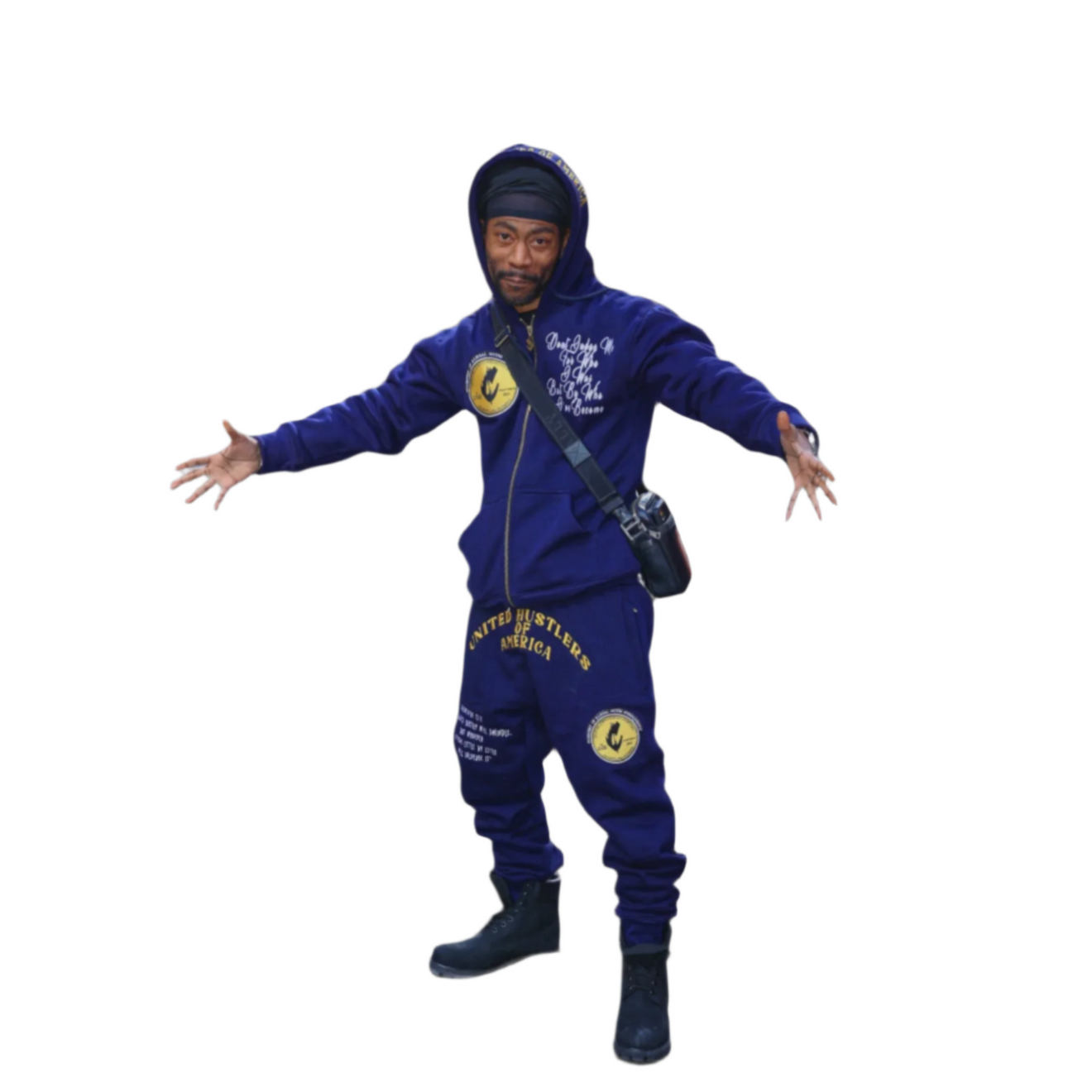 NUMMI VESTES U.H.O.A Zippered Hooded Sweatsuit