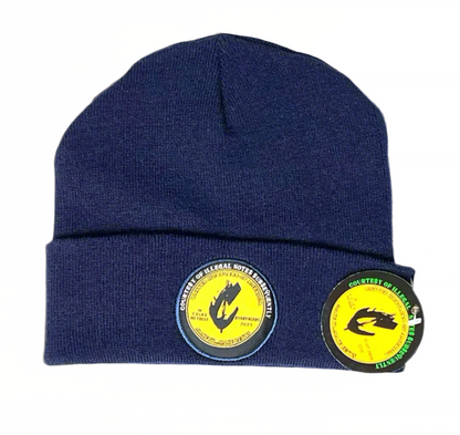 Wool beanie/ navy