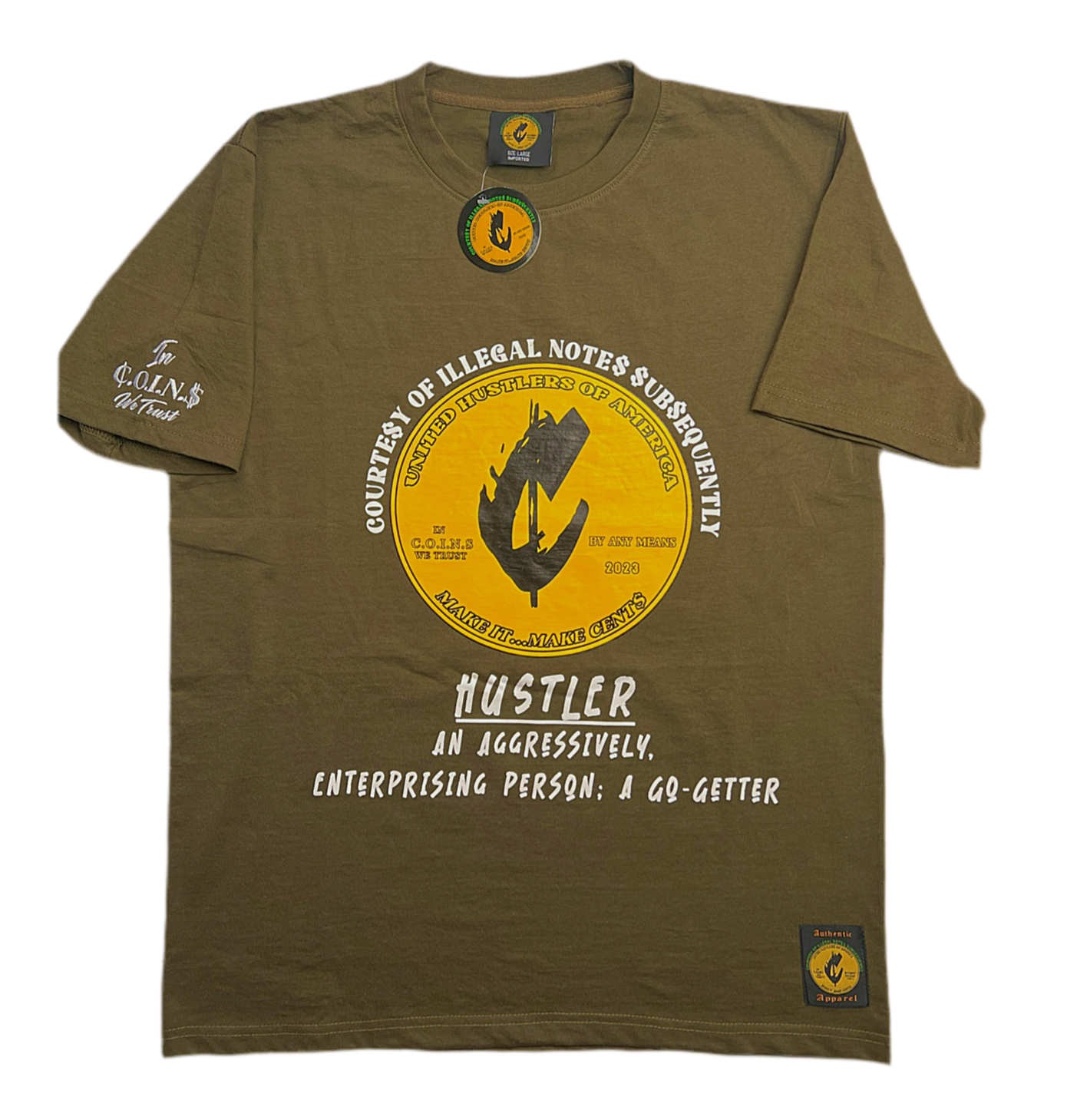 Hustler Vol. 1 Crew Neck short Sleeve T-Shirts