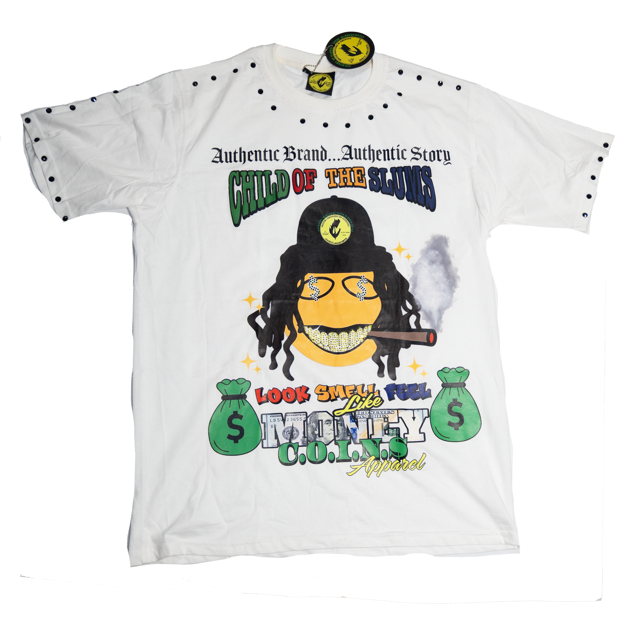 "CHILD OF THE SLUMS" PIMA COTTON T-SHIRT