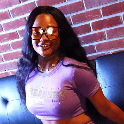 TREASURY DEPT.  WOMANS TERRY COTTON CROP TOPS