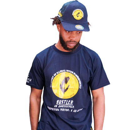 Crew Neck Short  Sleeve Regular fit Cotton Hustler Vol.1 T-Shirts