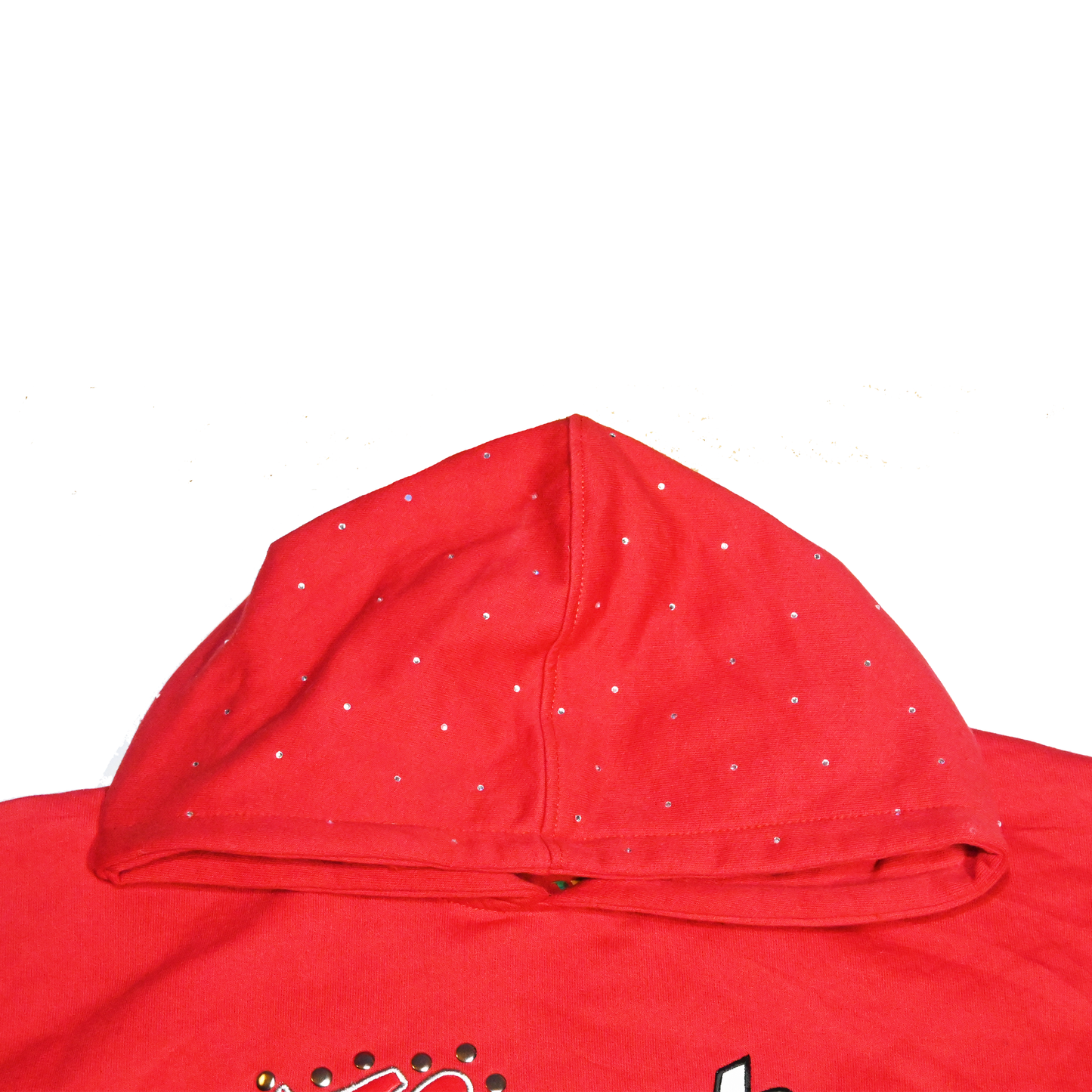 "Hustle Religiously" Waist Cropped Pullover Hoodie