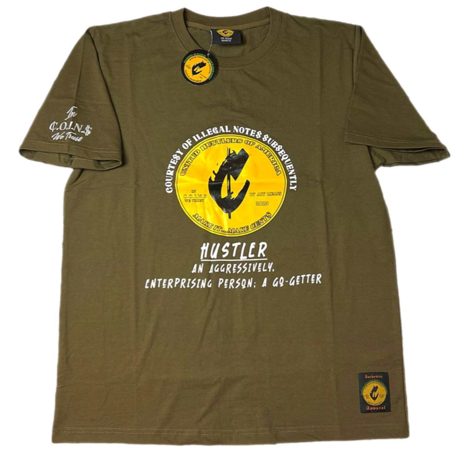 Hustler Vol. 1 Crew Neck short Sleeve T-Shirts