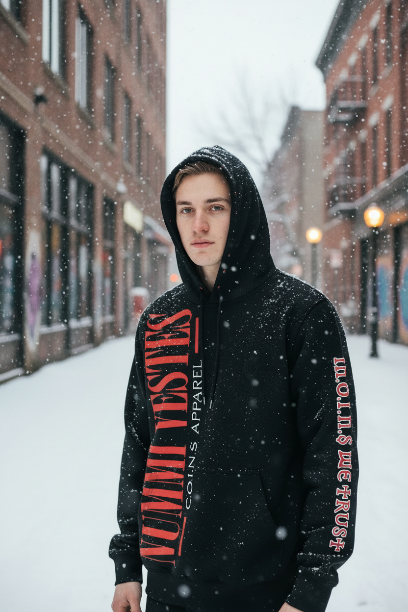 100% Cotton Nummi Vestes Pullover Hoodie