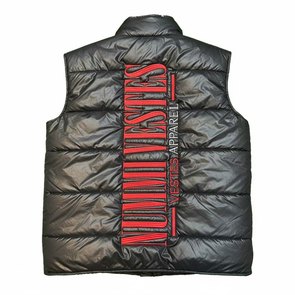 Light Weight Zippered Bubble Vest