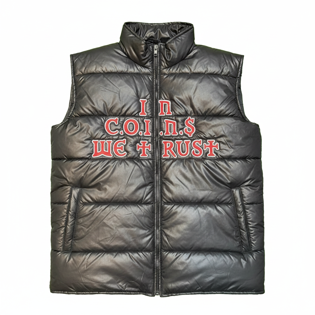Light Weight Zippered Bubble Vest