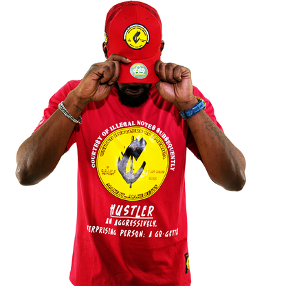 Crew Neck Short  Sleeve Regular fit Cotton Hustler Vol.1 T-Shirts