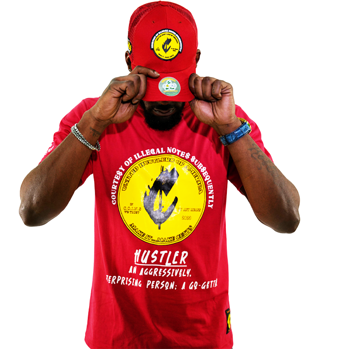 Crew Neck Short  Sleeve Regular fit Cotton Hustler Vol.1 T-Shirts