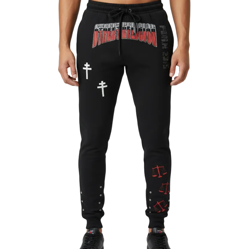 Premium Cotton Street Religion Joggers