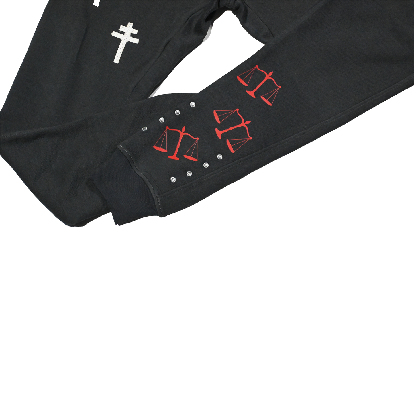 "STREET RELIGION" PREMIUM COTTON SWEATPANTS