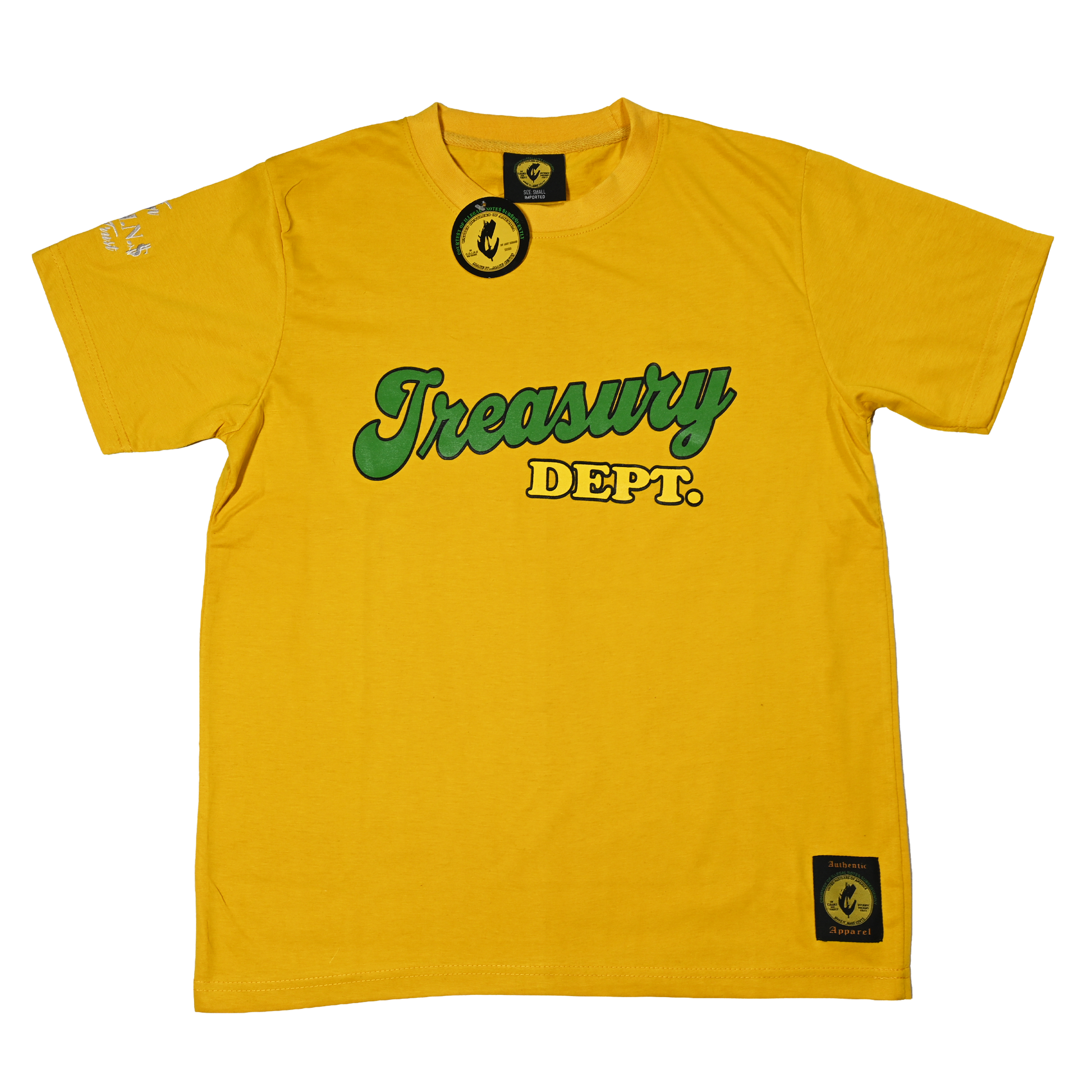 Treasury dept. Crew Neck Short sleeve Cotton Regular Fit T-Shirts