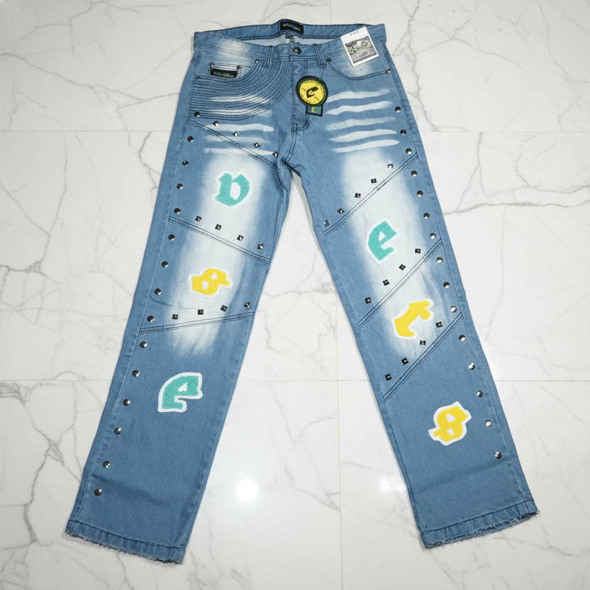 "Easter Fresh" Boyfriend Style Denim Jeans