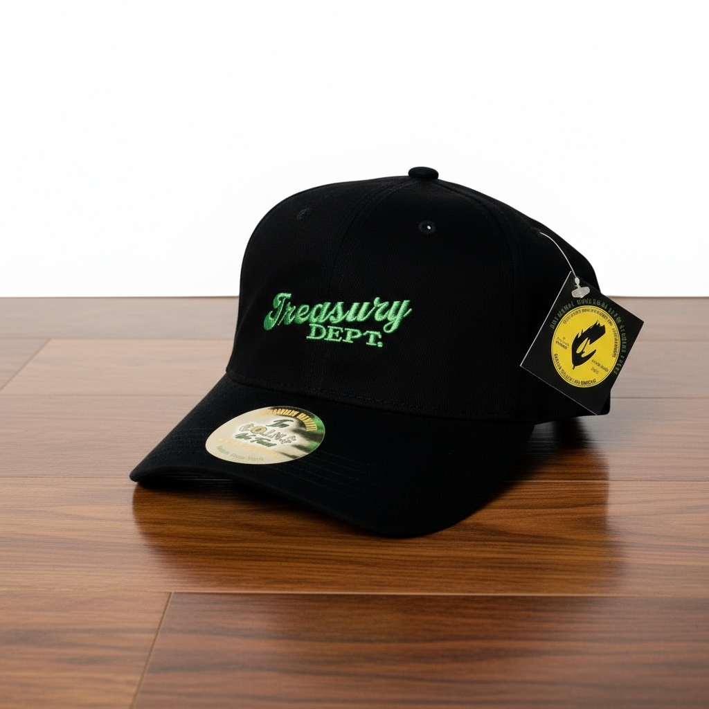 Treasury Dept. Low Profile 6 Panel Vintage Distressed Dad Hats