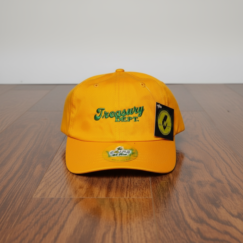 Treasury Dept. Low Profile 6 Panel Vintage Distressed Dad Hats