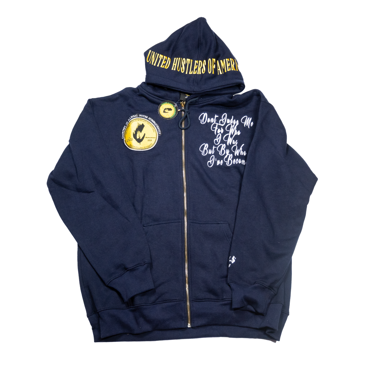 NUMMI VESTES U.H.O.A Zippered Hooded Sweatsuit