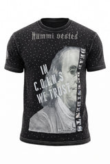 NUMMI VESTES Graphic Print Short Sleeve Crewneck T-Shirt